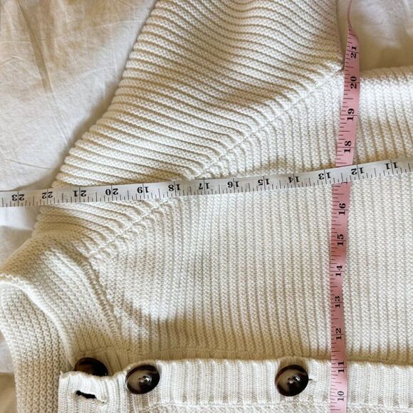 Lands’ End Cream Cardigan Women’s XL Petite (EUC) - Picture 8 of 8